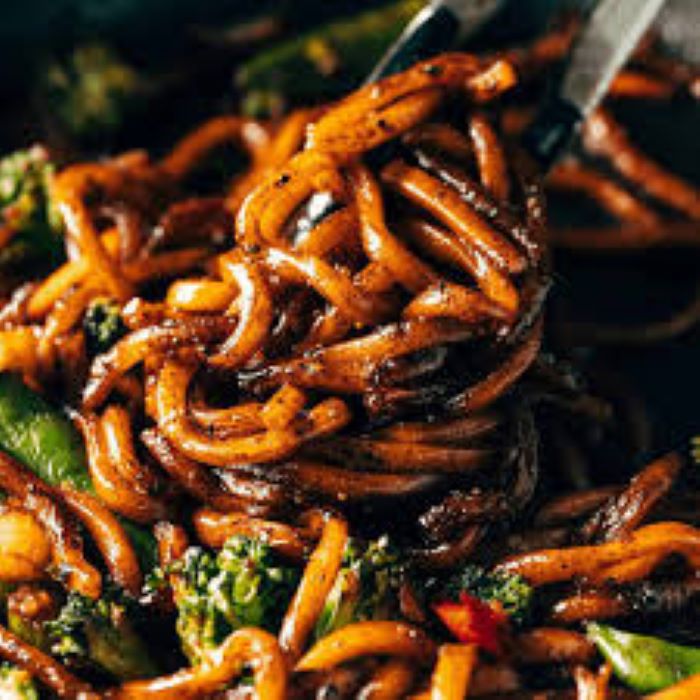 Noodles In Black Pepper Sauce Recipe