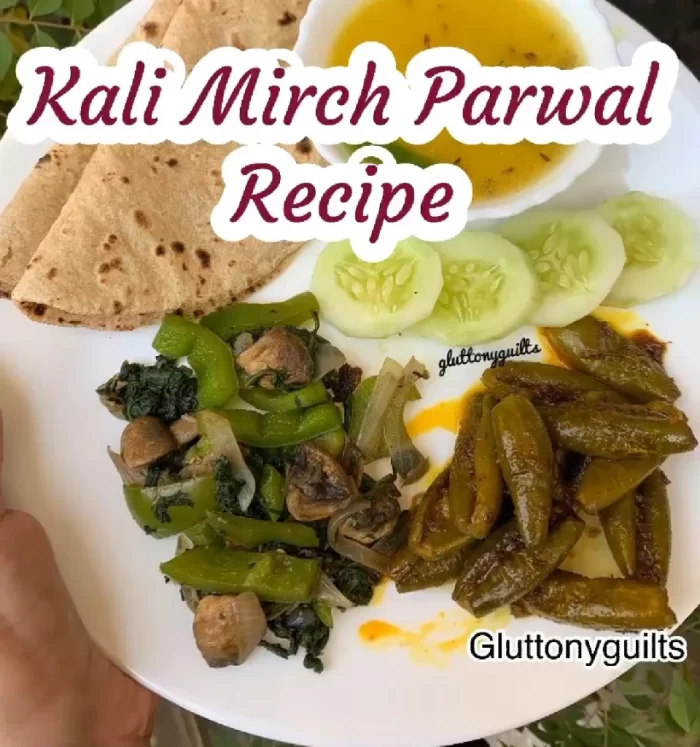 Kali Mirch Parwal Recipe